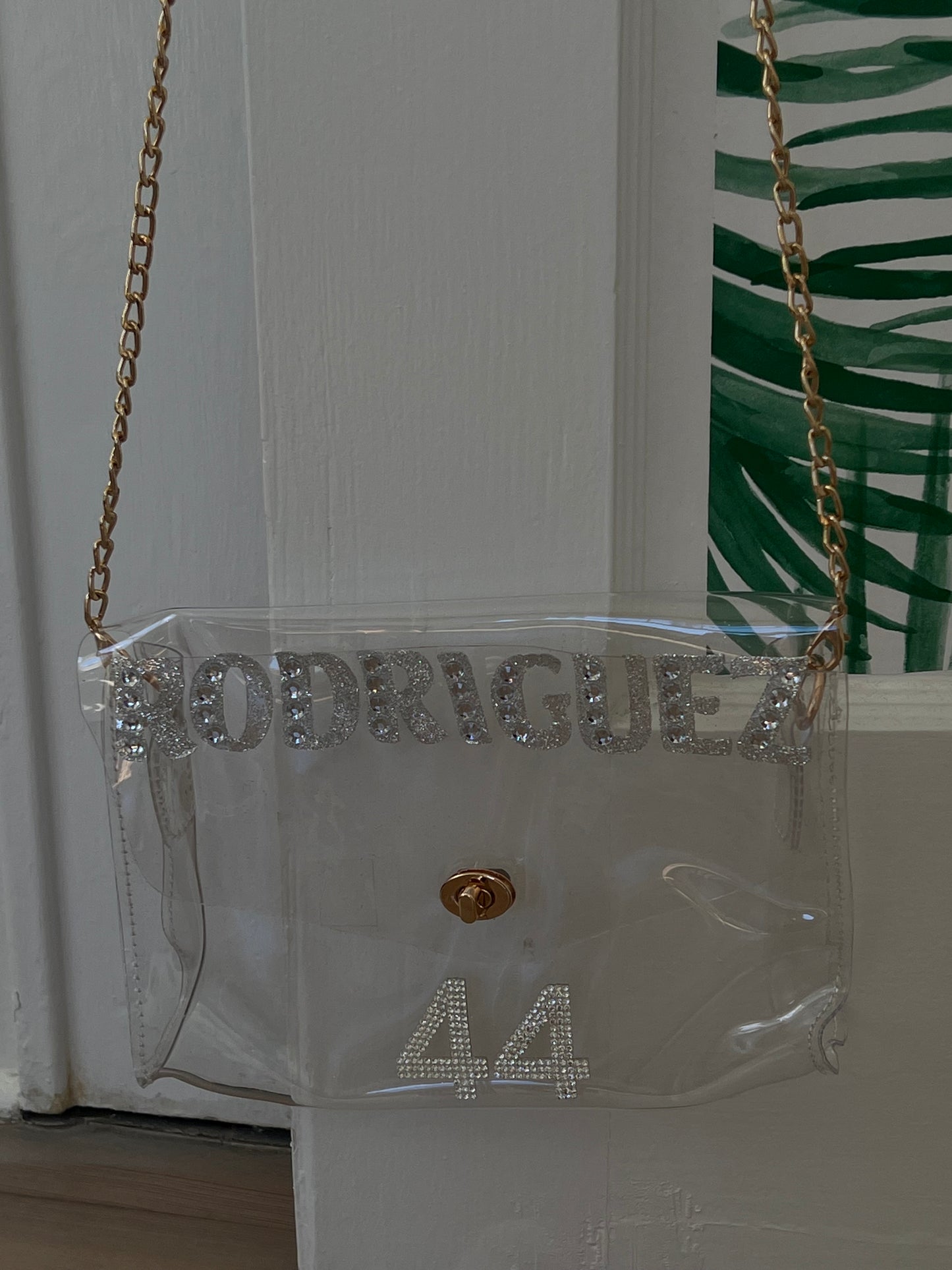 Rhinestone Stadium Approved Bag